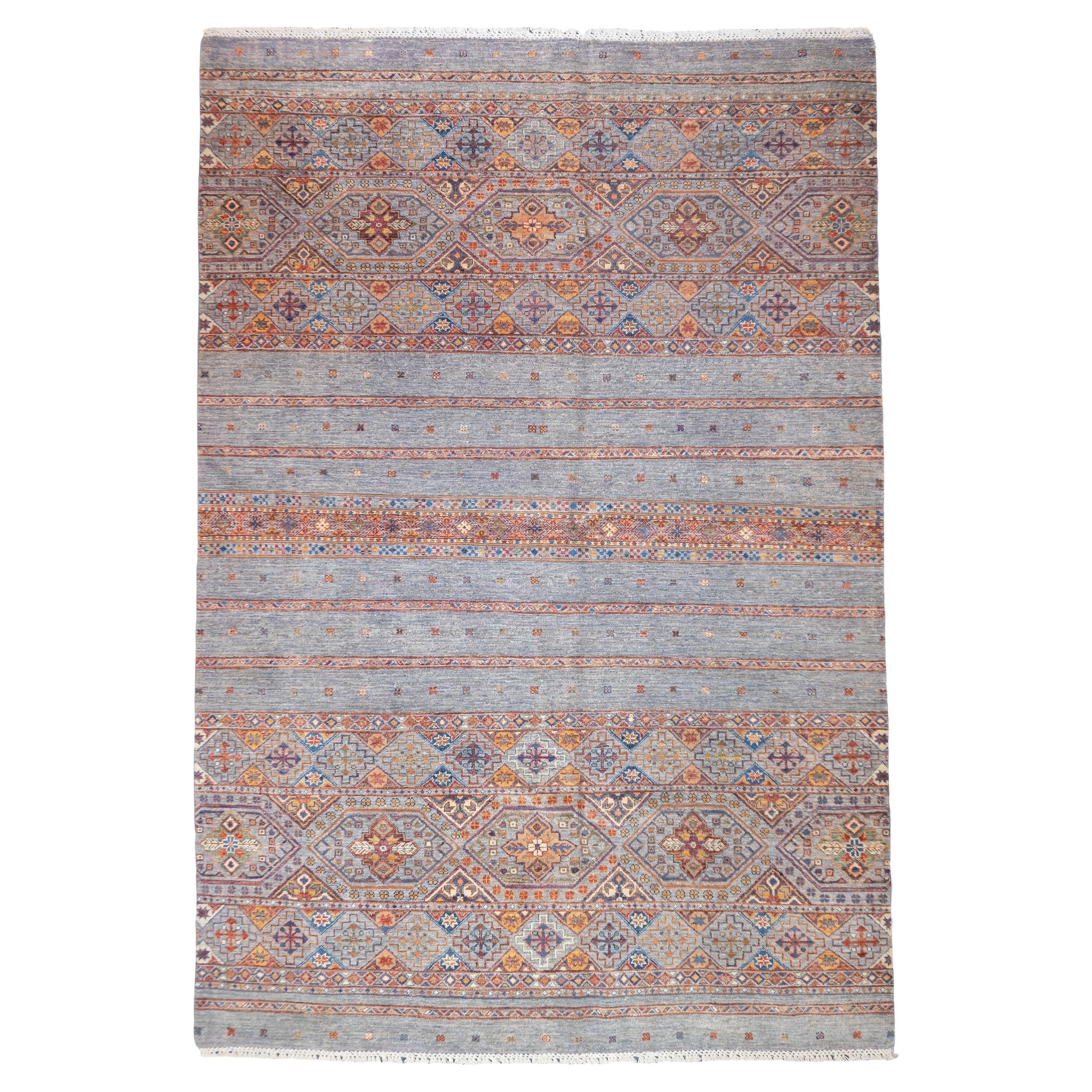 Fine Gabbeh Wool Rug 6'0" x 8'10''