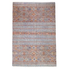 Fine Gabbeh Wool Rug 6'0" x 8'10''