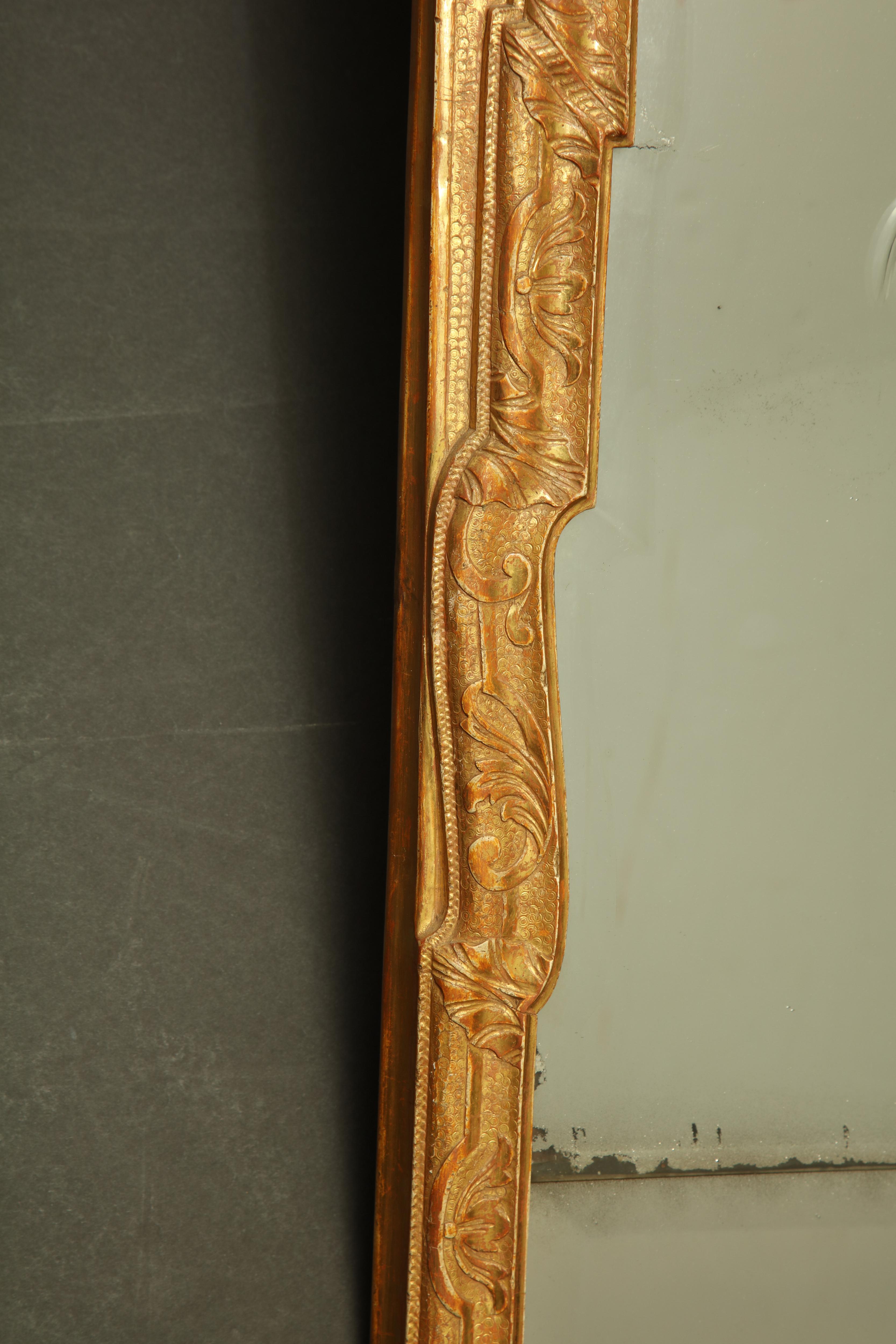 Fine George I Giltwood Pier Mirror 3