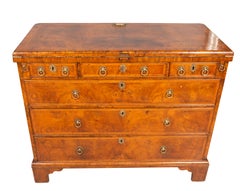 Fine George II Walnut Bachelors Chest