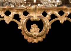 Fine George III Chippendale Wall Mirror