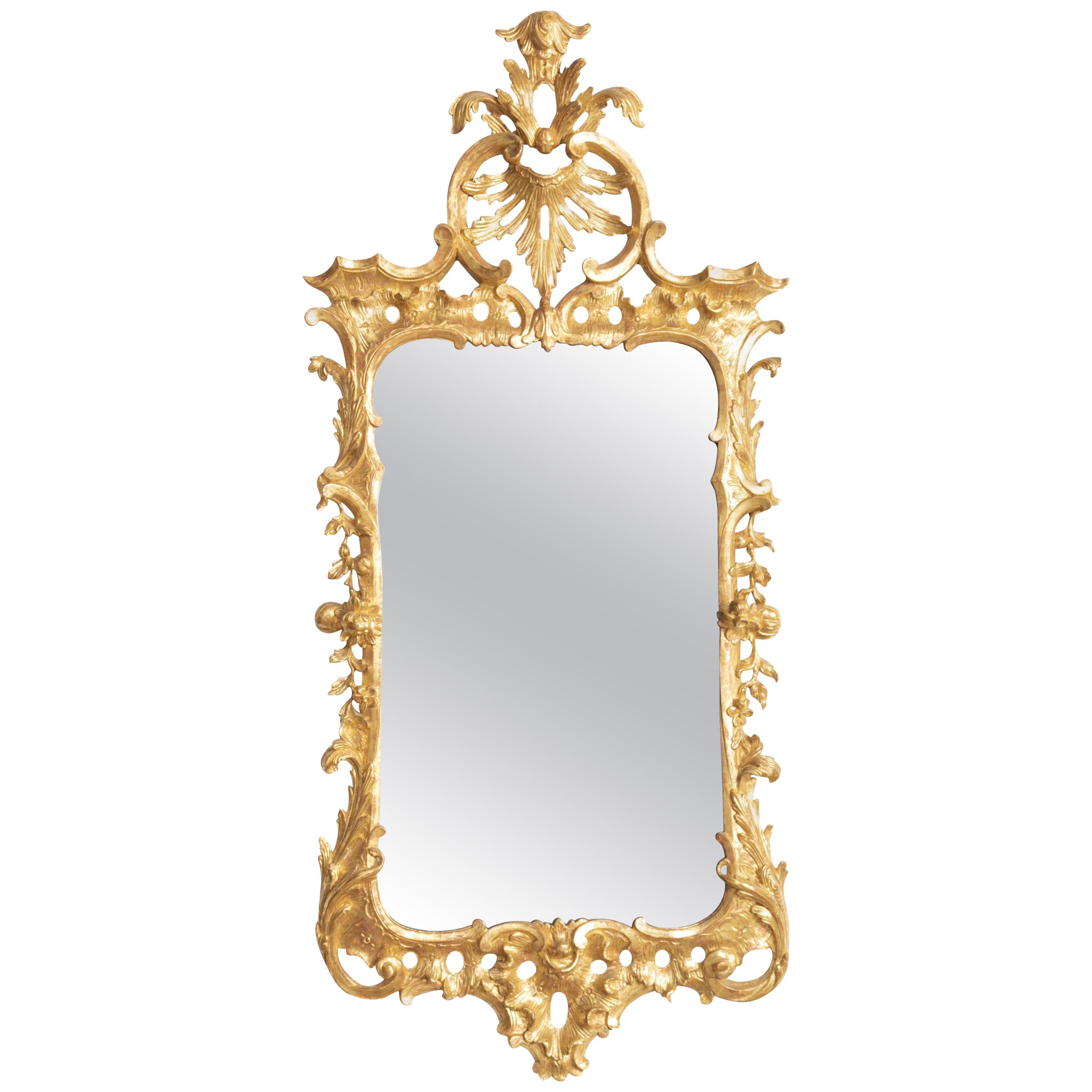 Fine George III Gilt Mirror