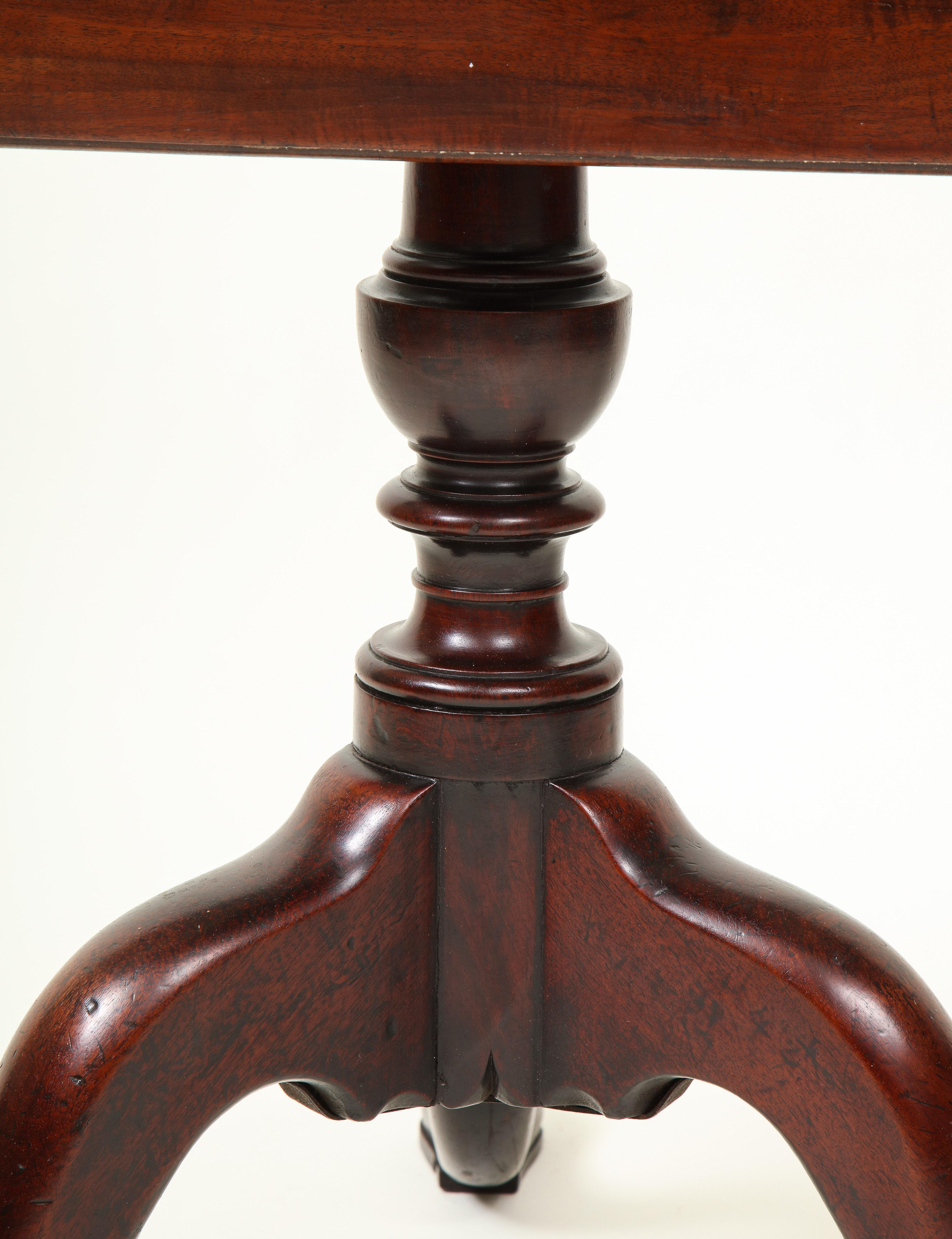 Fine George III Mahogany Reading Stand and Table For Sale 5
