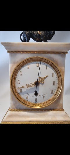 Feine Marmor-Manteluhr von Thomas Weeks, London, George III.