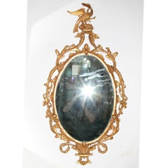 Fine George III Oval Gilt Mirror