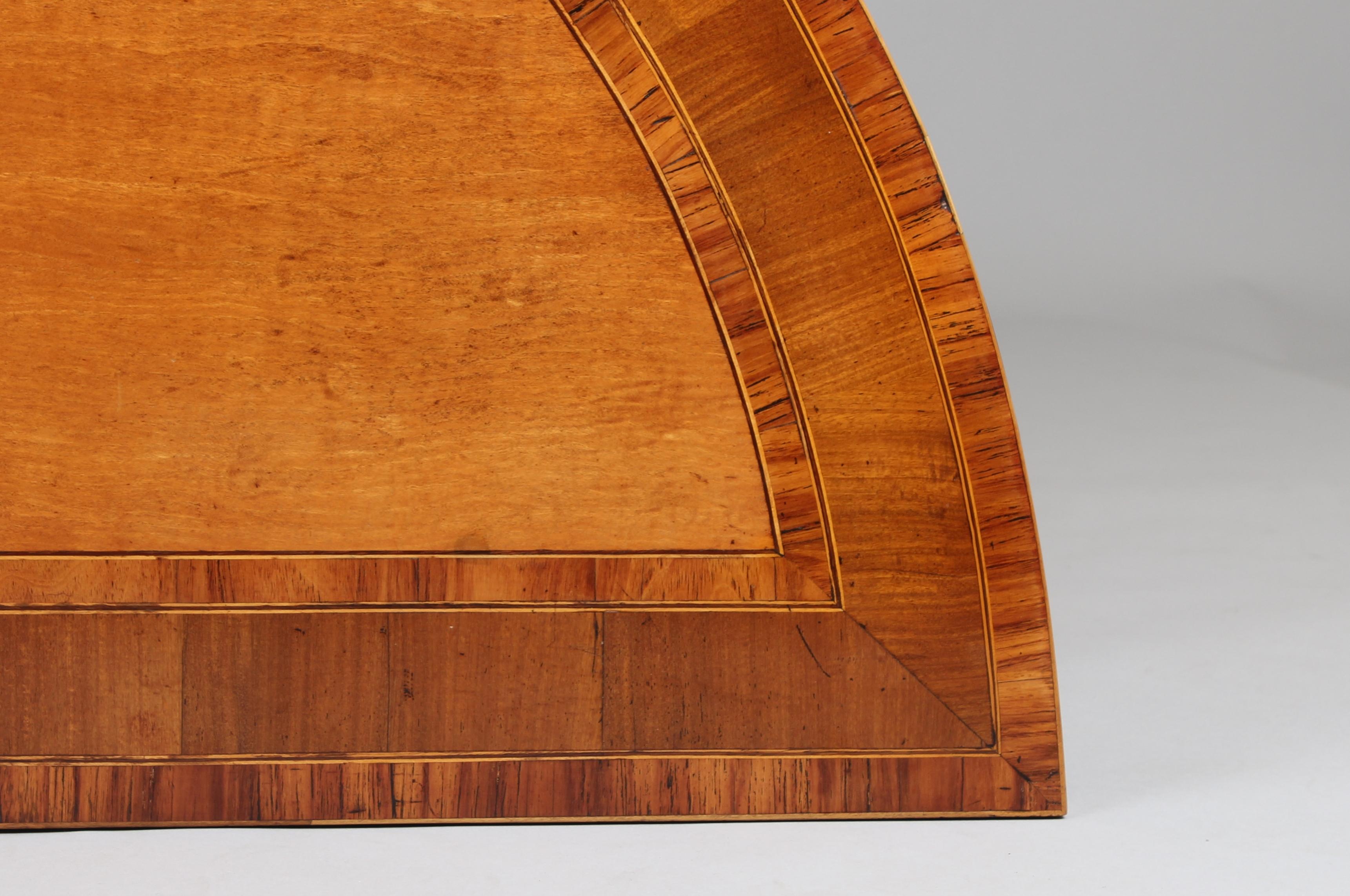 Early 19th Century Fine George III Period Small Semi-Circular Side Cabinet