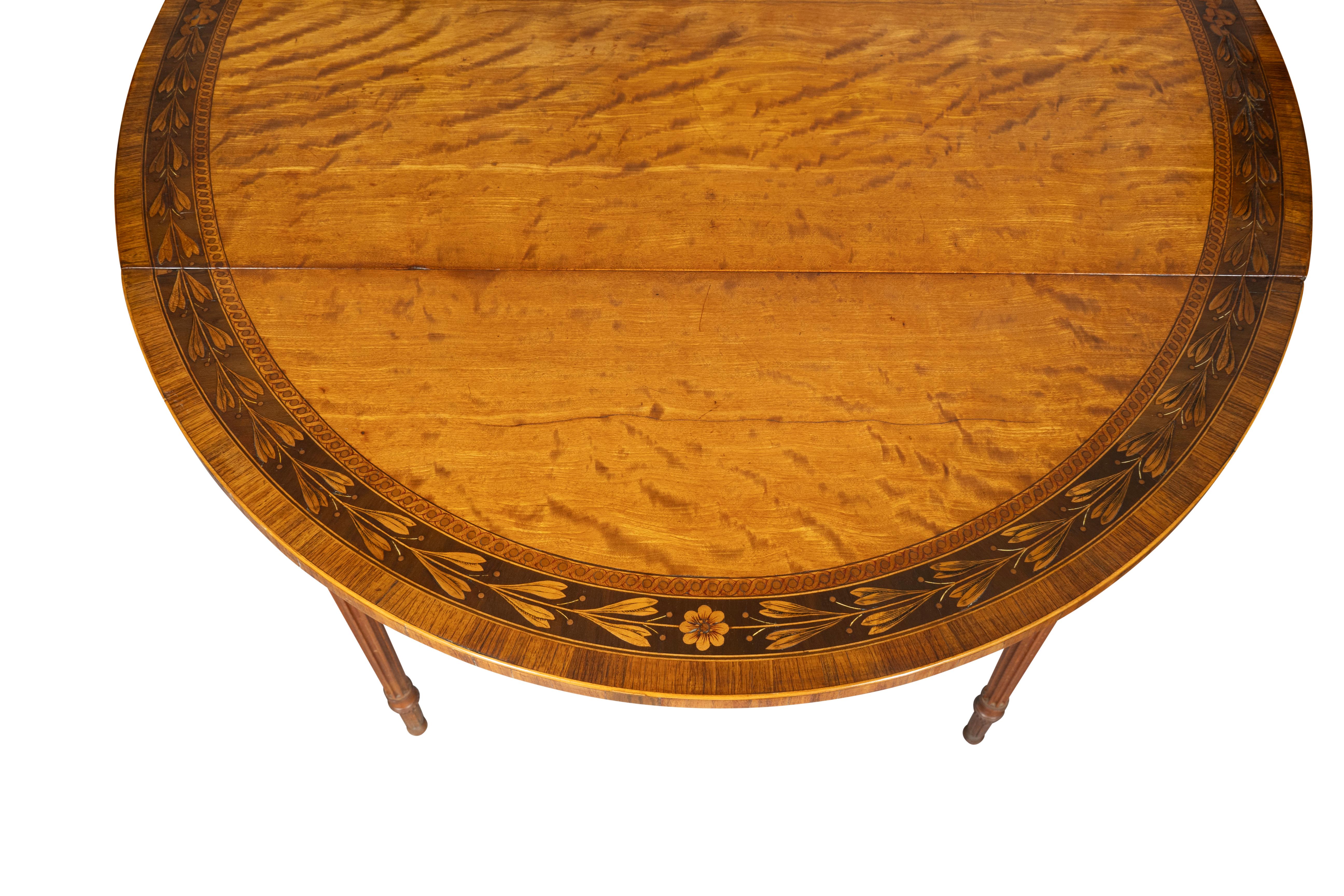 Fine George III Satinwood and Inlaid Pembroke Table 5