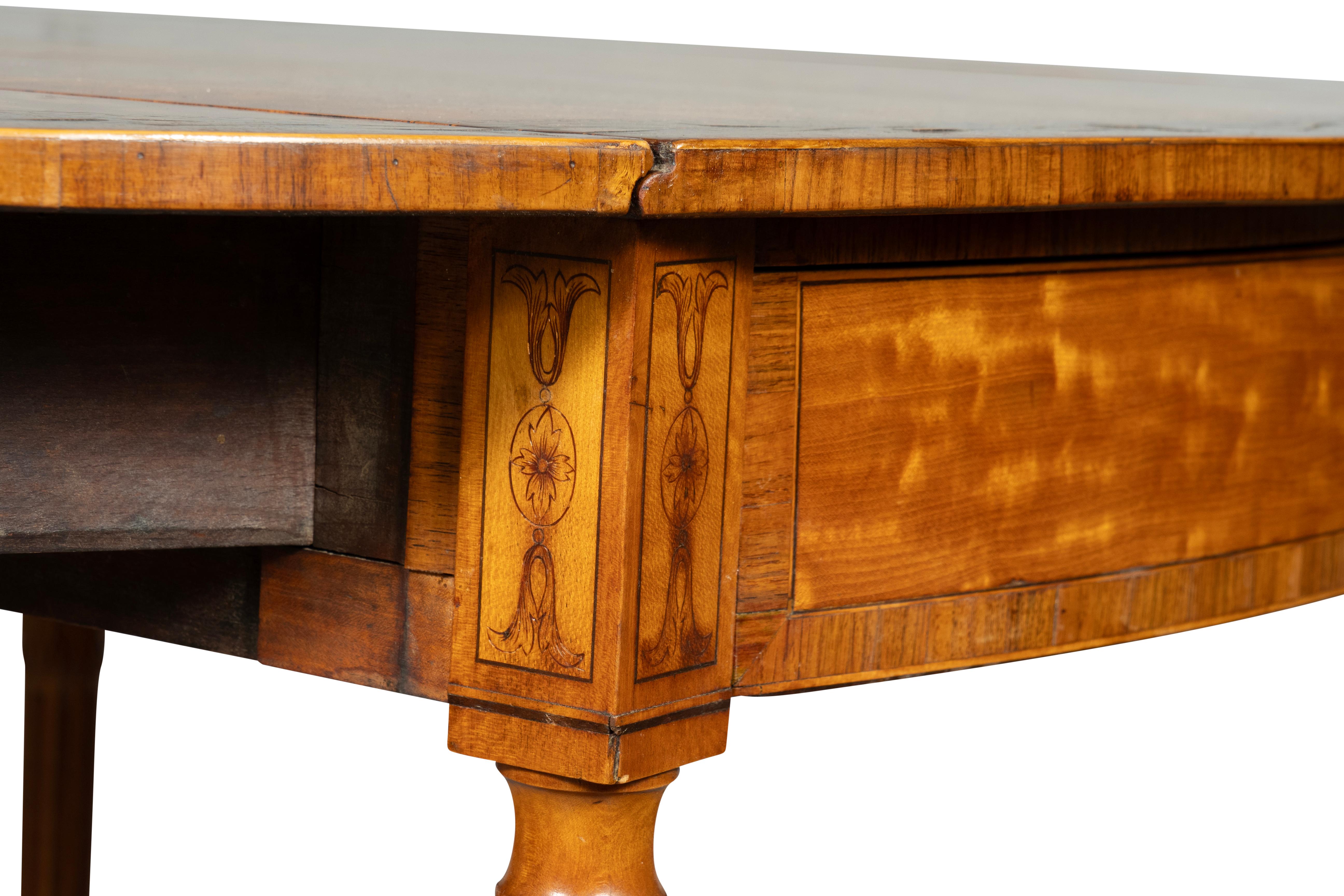 Fine George III Satinwood and Inlaid Pembroke Table 8