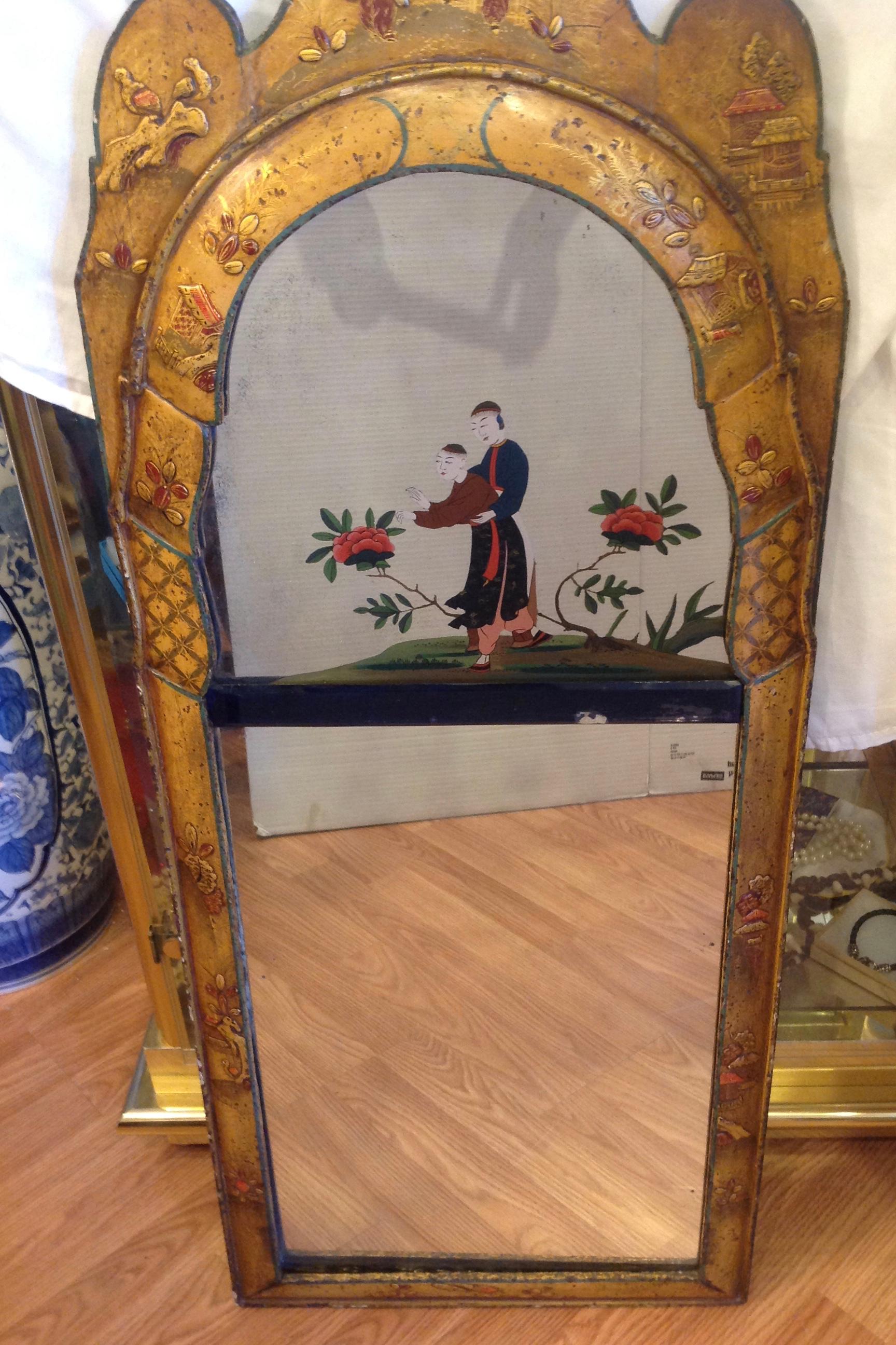 Fine Georgian Chinoiserie Mirror 7