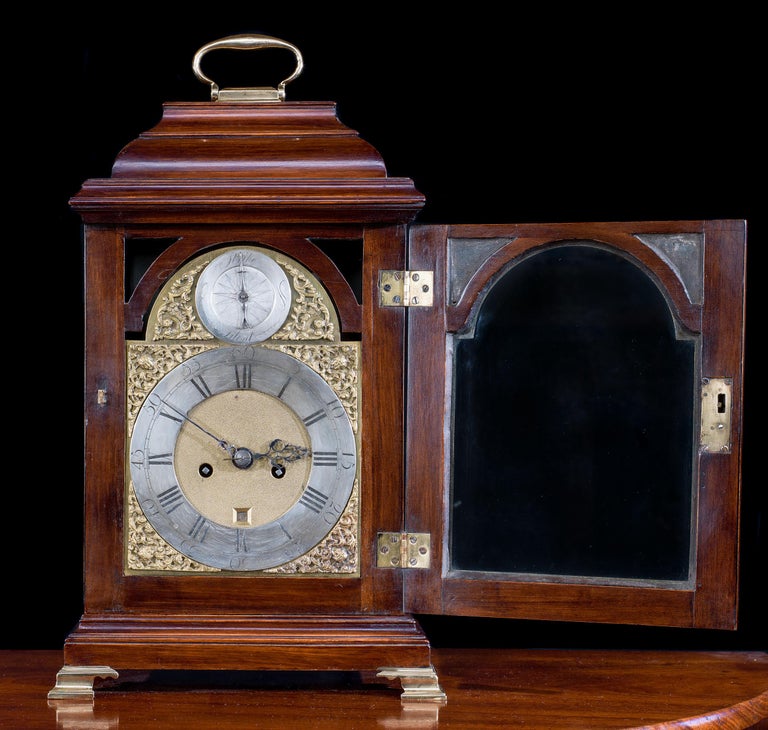 Fine Eight Day Bracket Clock For Sale at 1stDibs