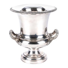 Fine Georgian Style Silver Plate Wine Cooler Urn