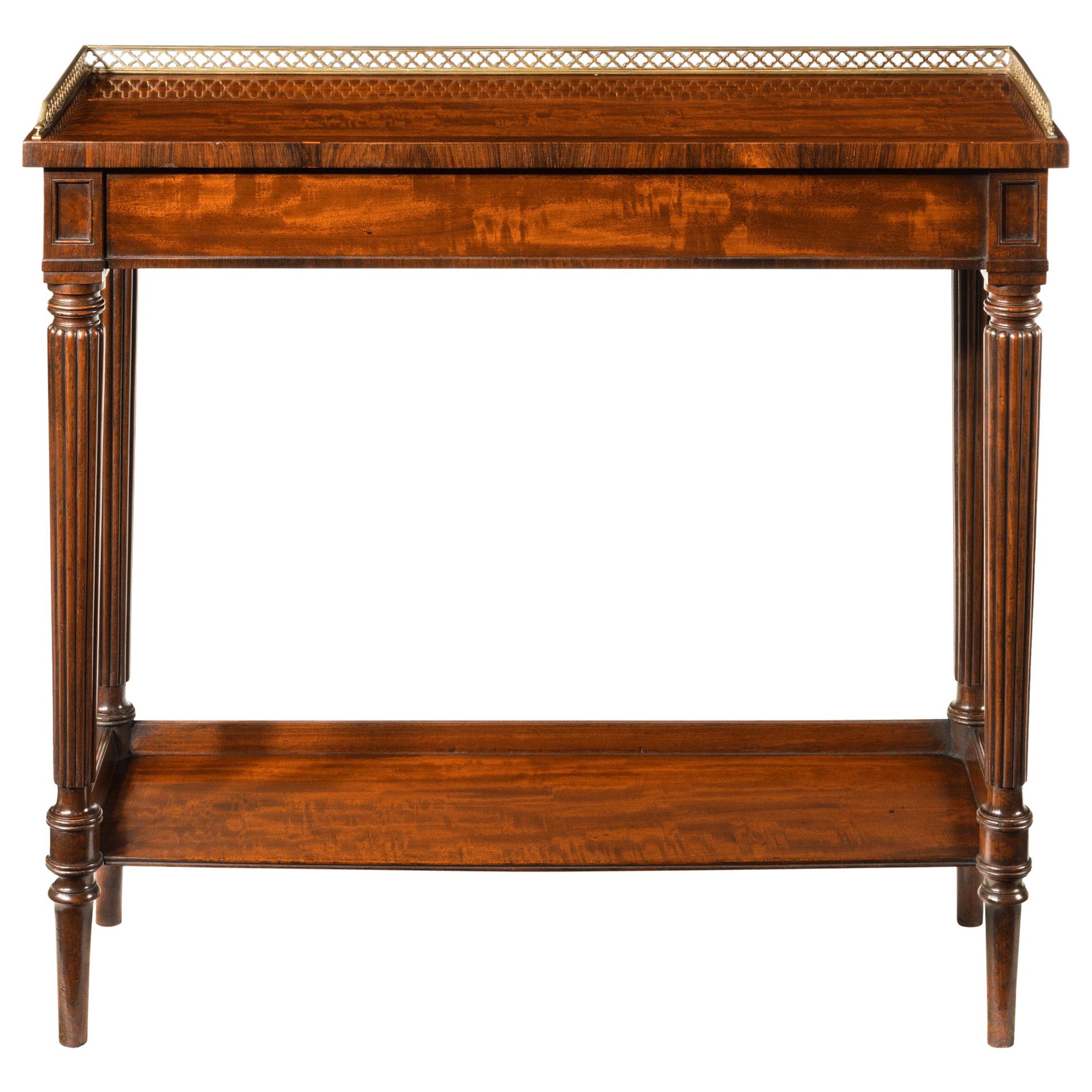 Fine Gillows Regency Mahogany Hall Console Table