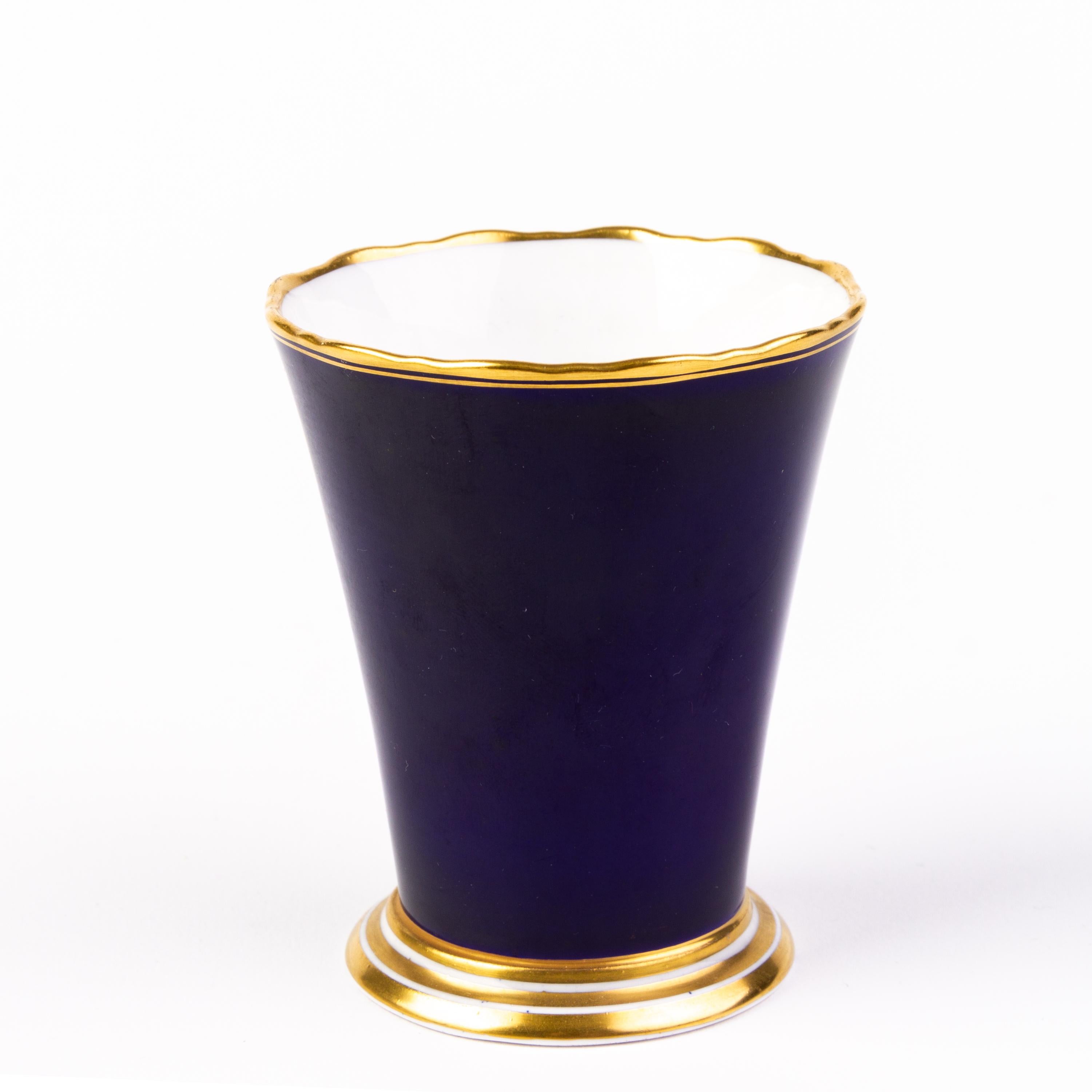 fine cobalt vase
