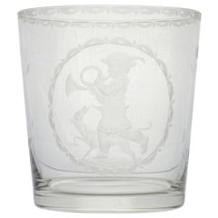 Fine Glass 'November' Beaker by Michael Powolny for Lobmeyr