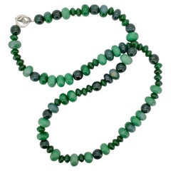 Fine Guatemala Jade Specimen Necklace For Collectors