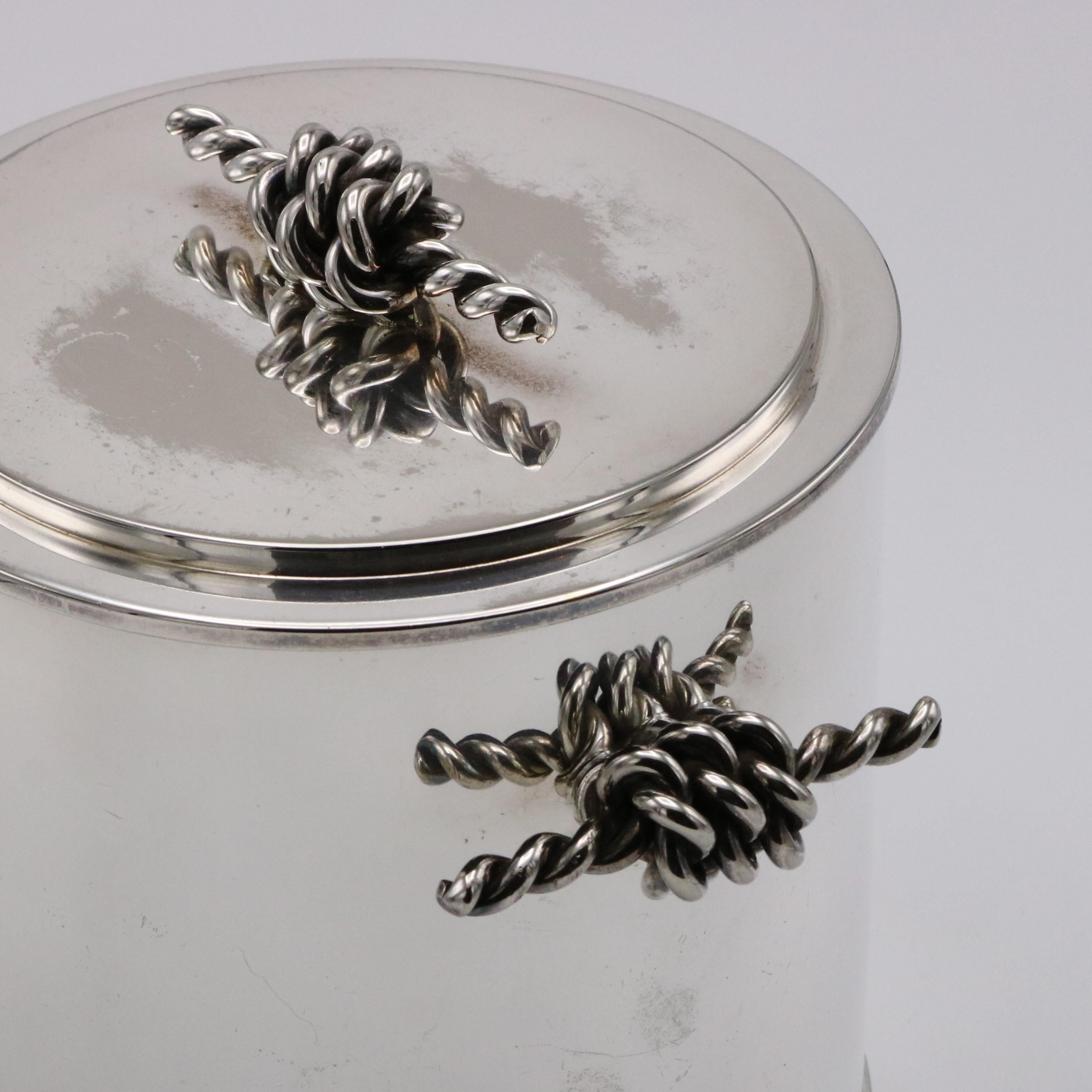 Italian Fine Gucci Ice Bucket For Sale