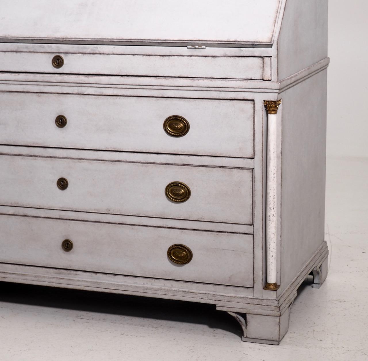 Bronze Fine Gustavian Bureau, circa 1790