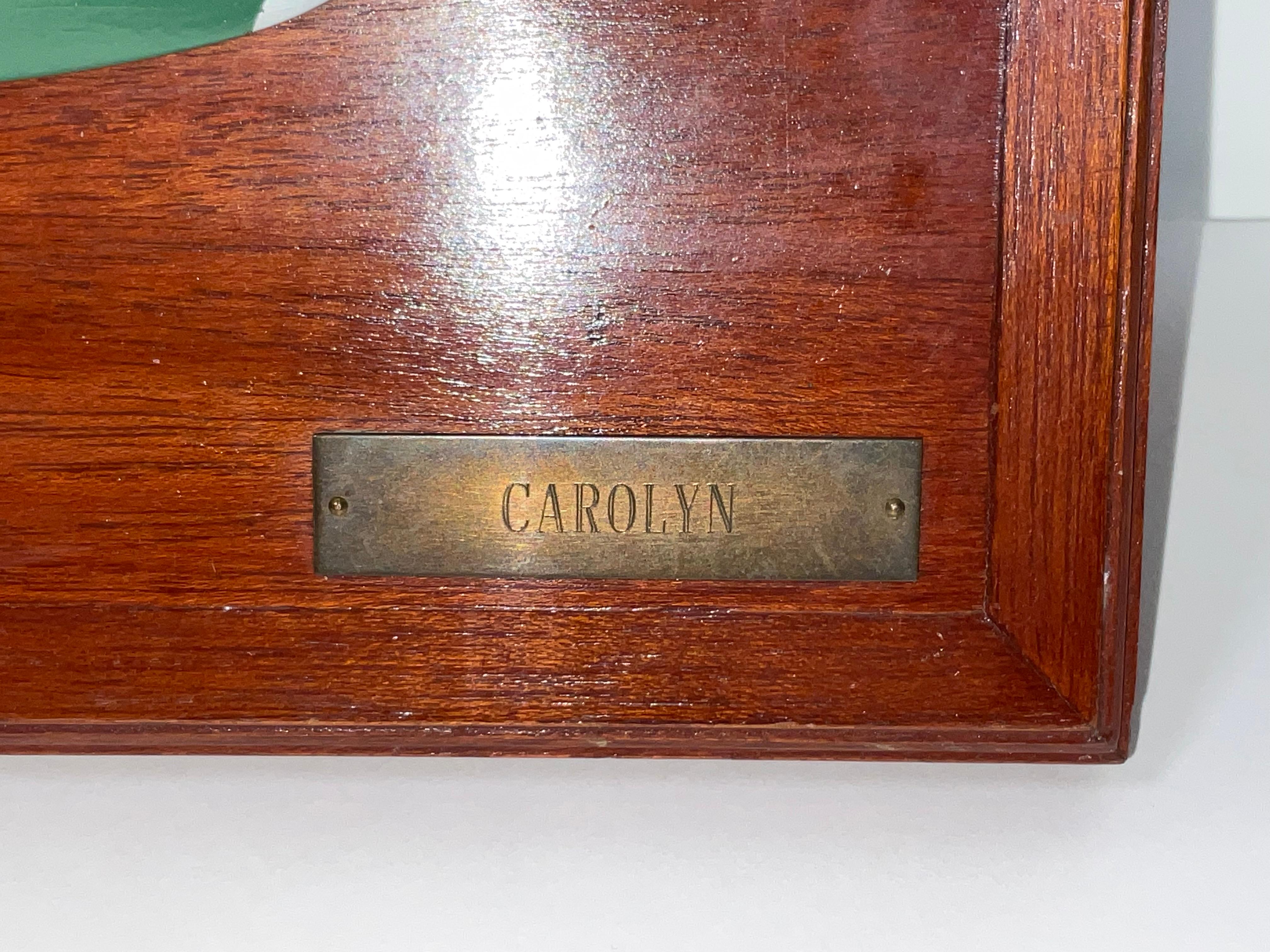 Fine Half Model of a 1950s Speedboat Model en vente 1