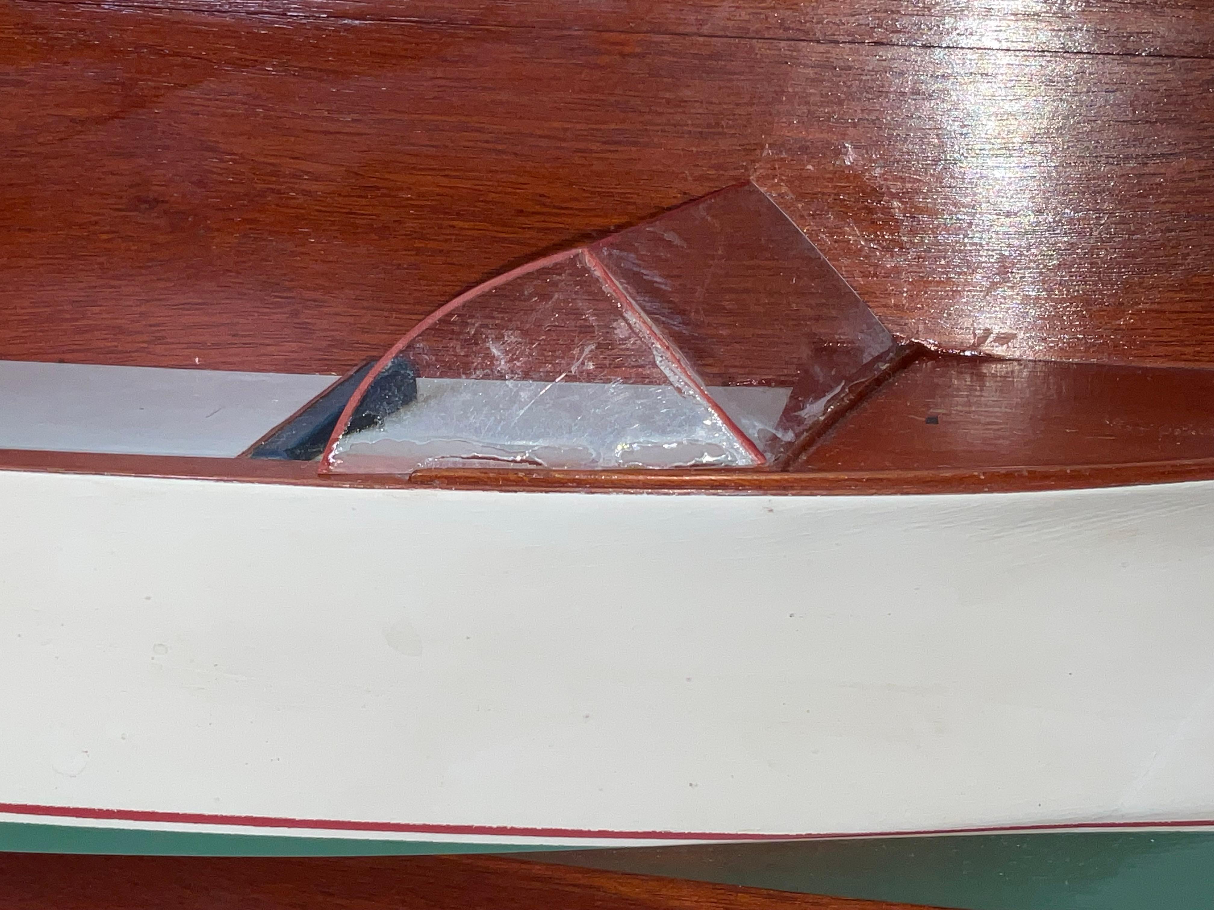 Fine Half Model of a 1950s Speedboat Model en vente 2