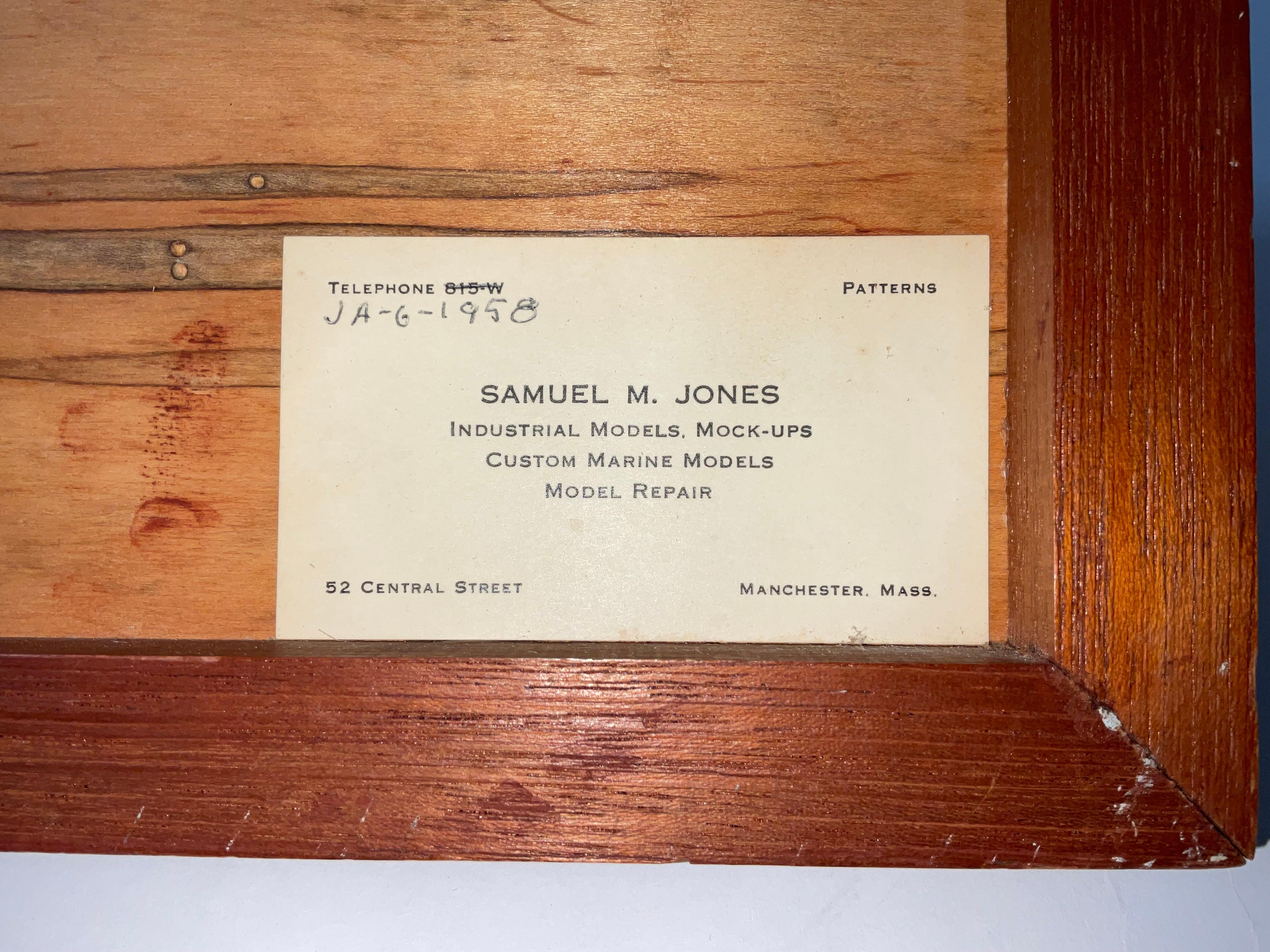 Fine Half Model of a 1950s Speedboat Model en vente 4