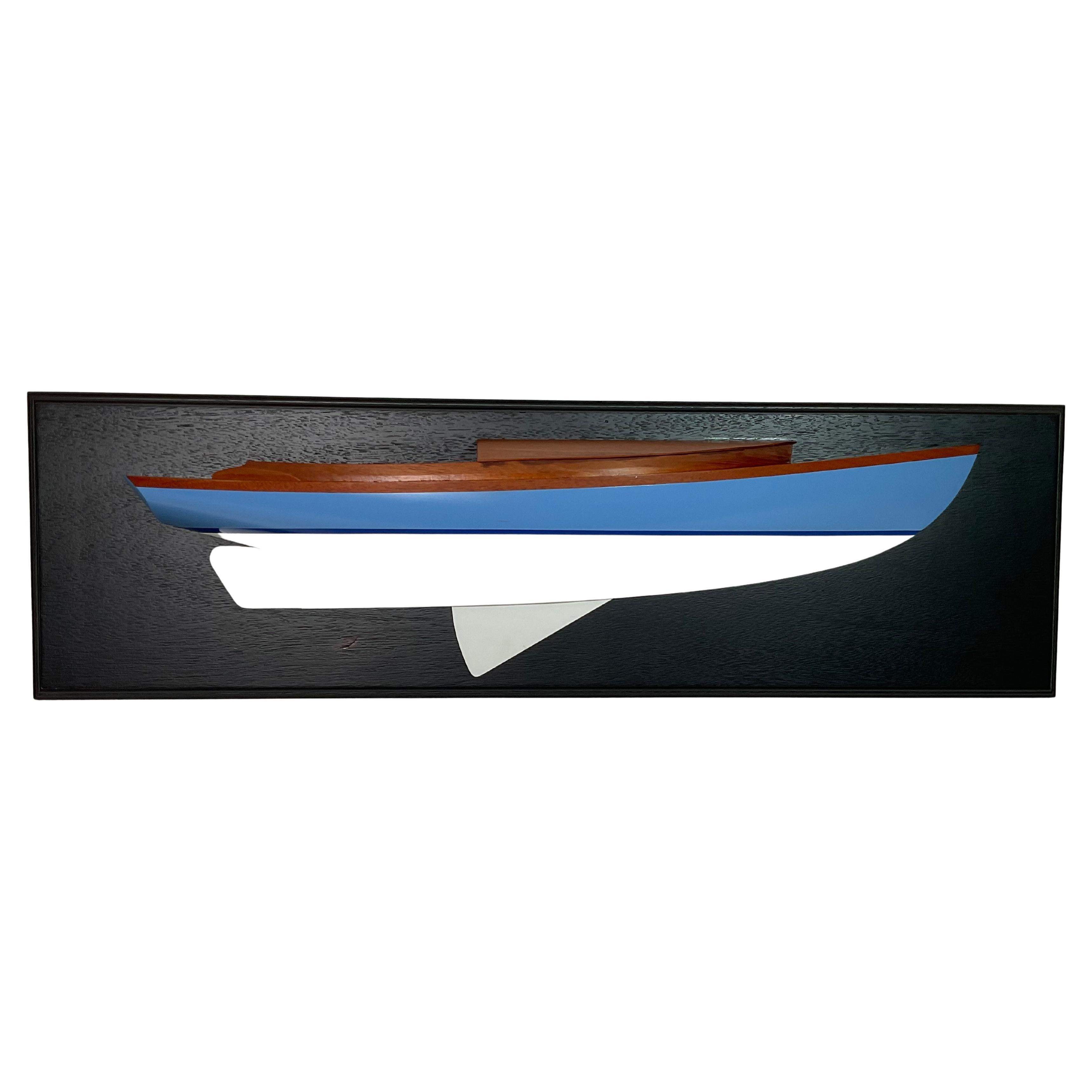 Fine Half Model of a Herreshoff Design Number 907