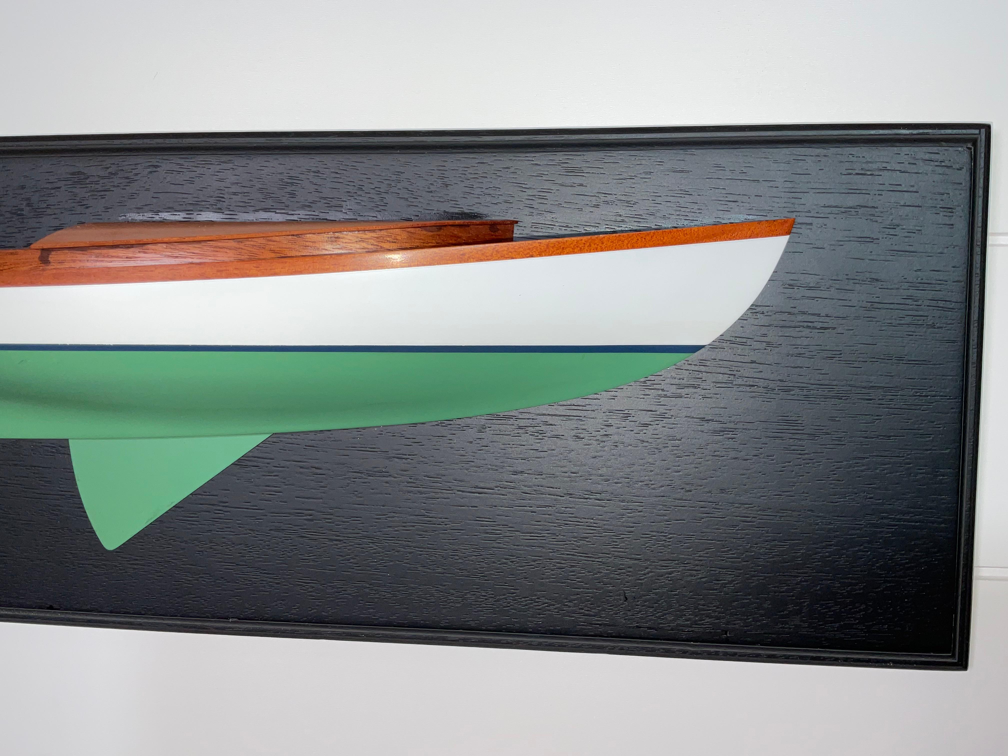 Legno Fine Half Model of a Sailing Yacht Designed by Herreshoff in vendita