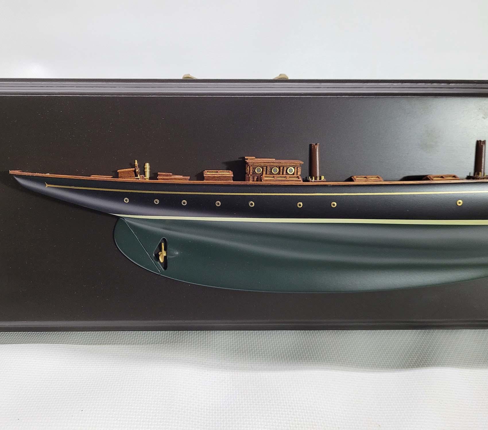 Fine Half Model of the Racing Yacht Atlantic For Sale 1