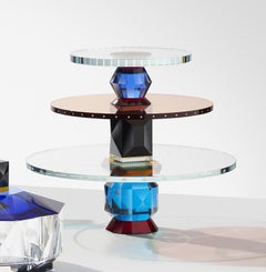 Fine Handcut Crystal Oklahoma Tray