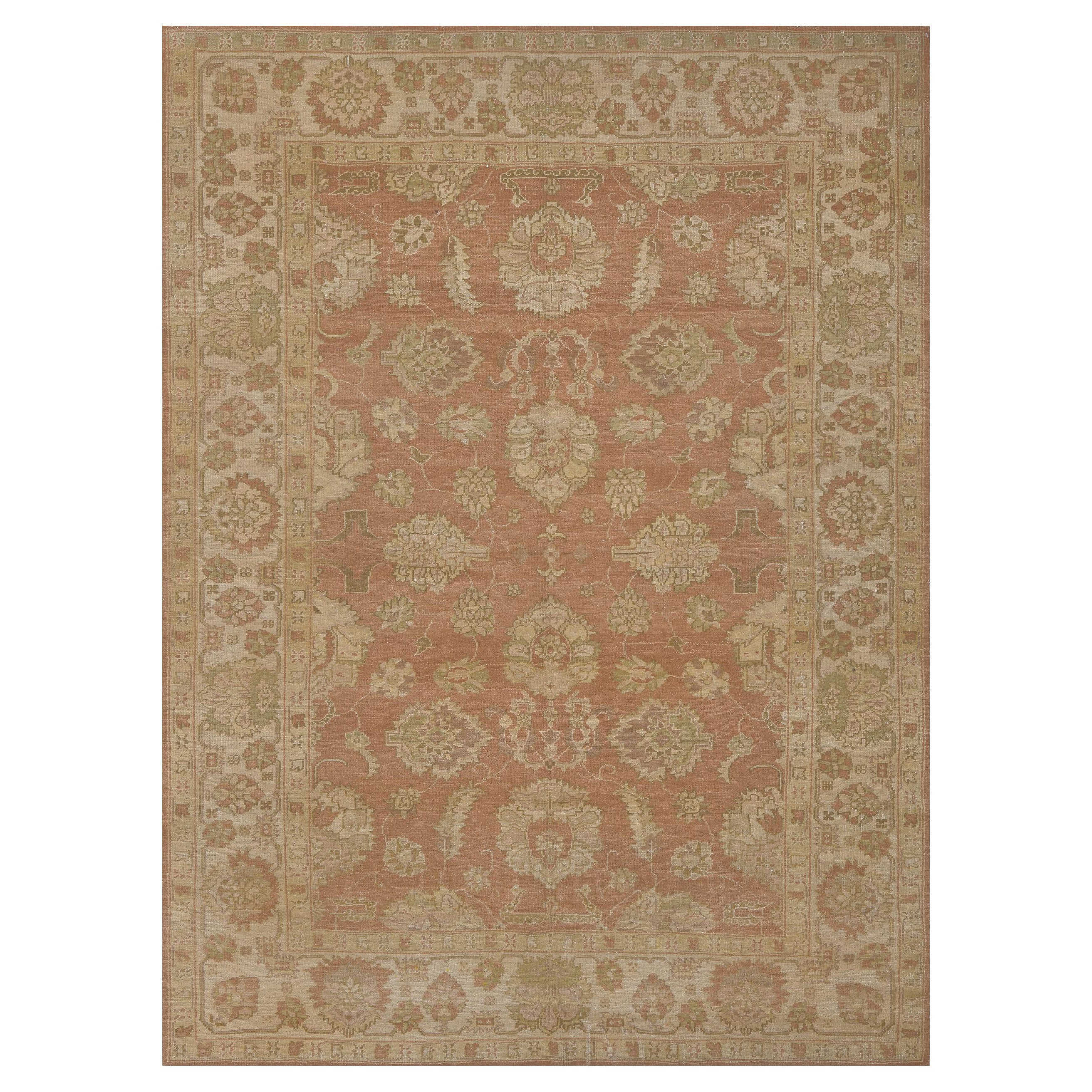 Tapis fin tissé à la main Agra en vente