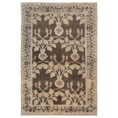 Irish Arts and Crafts Celtic Dun Emer Guild Rug Carpet, circa 1900 For ...