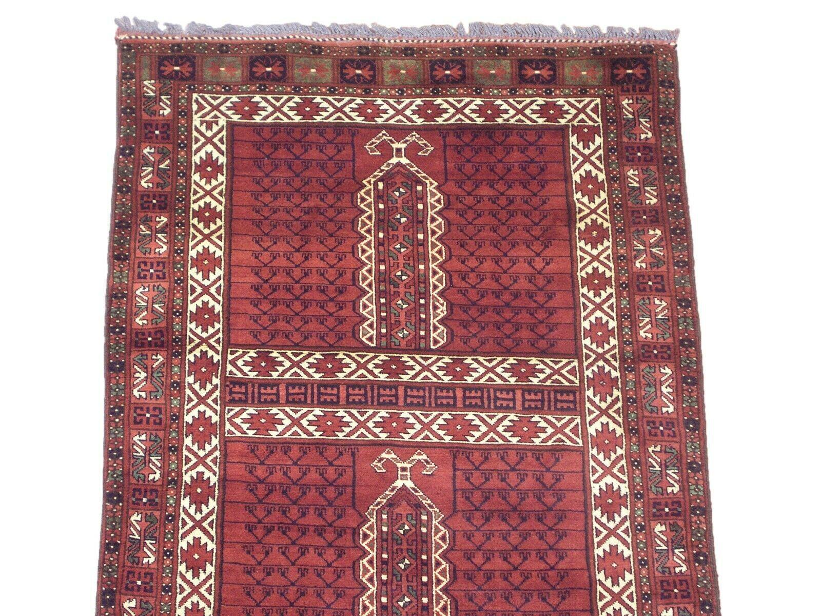 Tribale Fine Hatchli Turkoman Tribal Khal Mohmadi in vendita