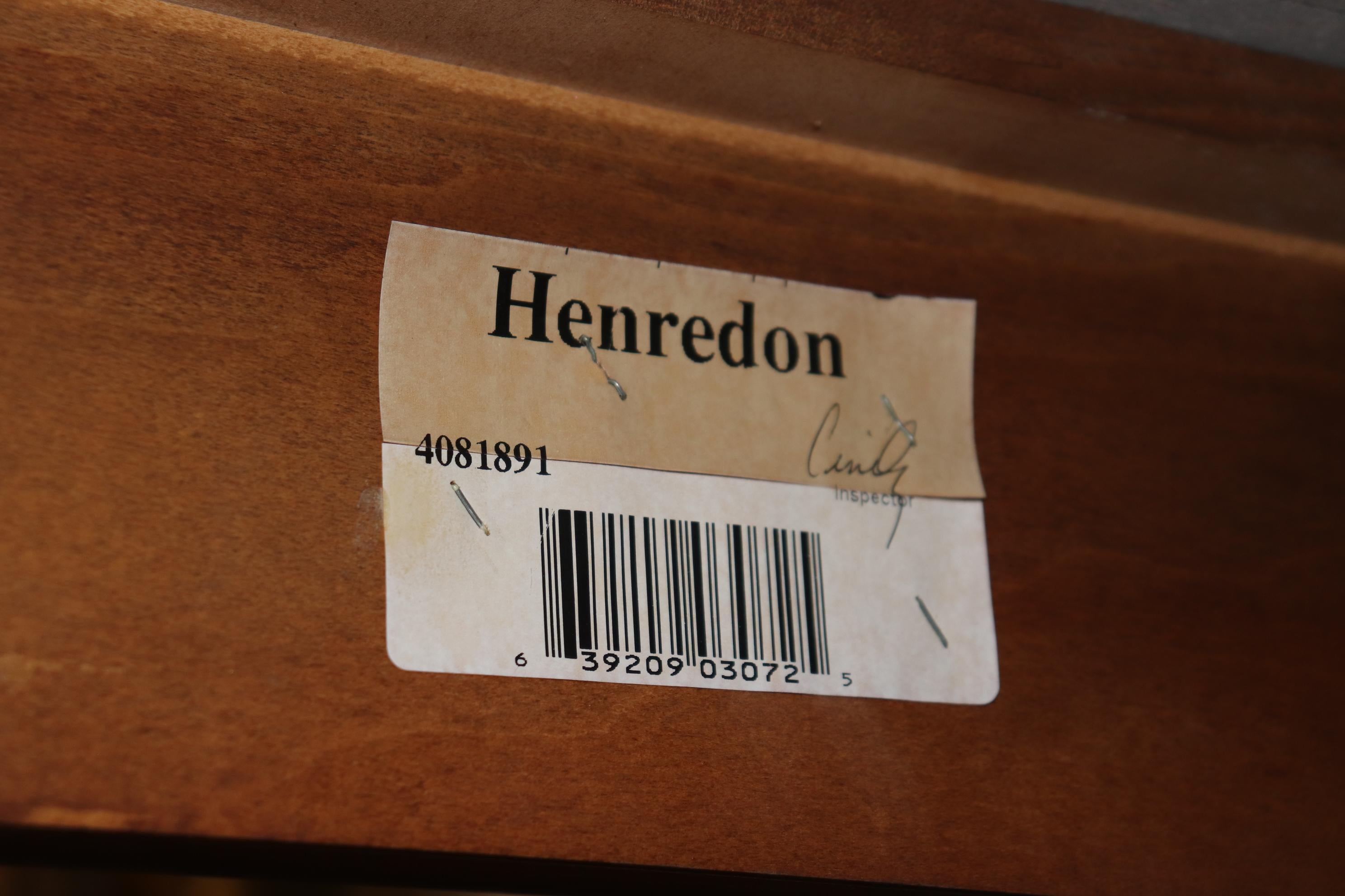 Table basse de style Empire français Henredon Portoro avec plateau en marbre et support en bronze en vente 1
