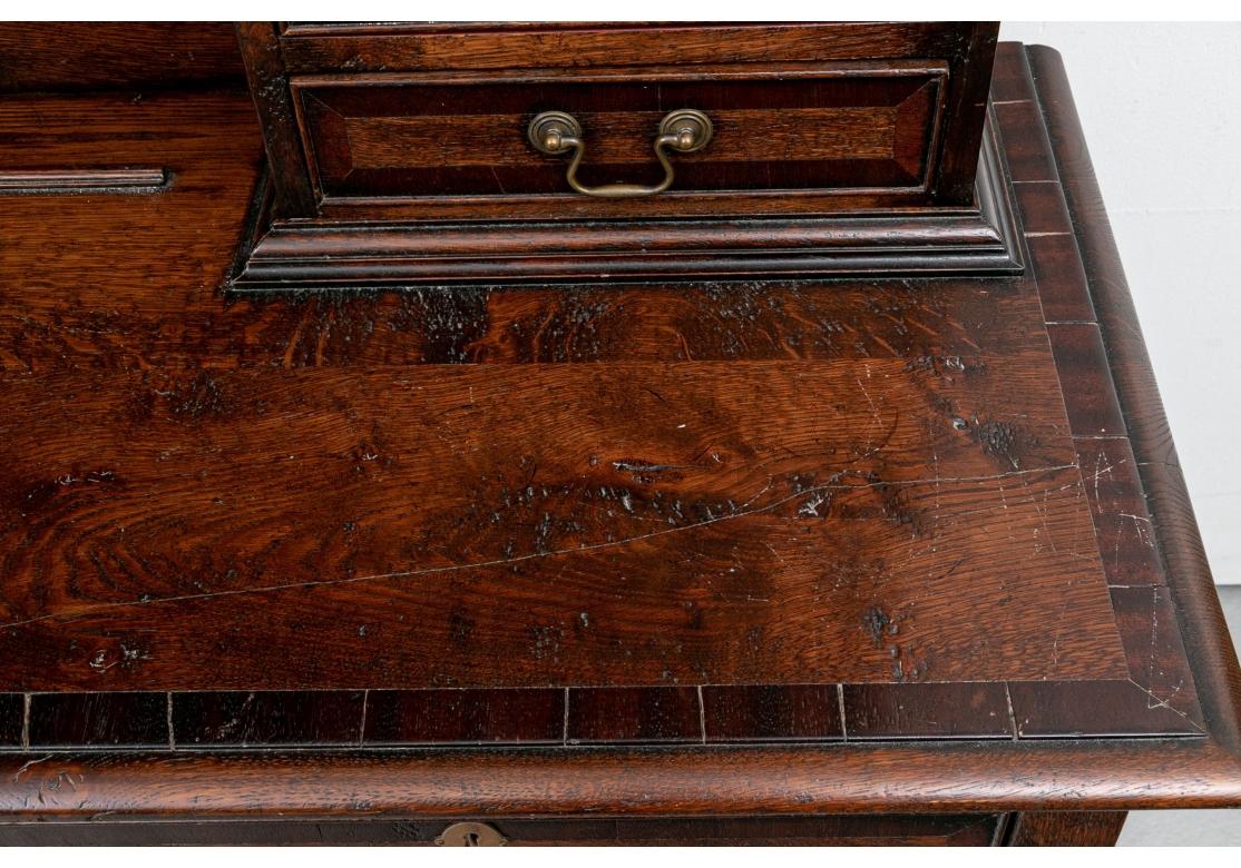 Fine Henry Venables Stafford England Vintage British Oak Hutch 13