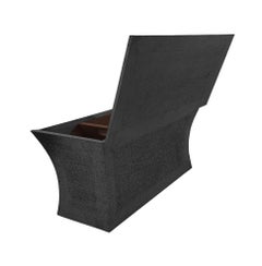 Fine Hmrd. Antq. Bronze Blanket Box – Vaisseau Metal Clad Storage
