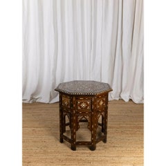 Fine Hoshiarpur Octagonal Table, 19th Century