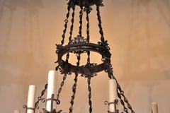Fine & Important Iron Chandelier