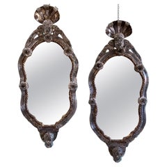 Fine 
Impressive Pair of 19th Century Mirrors