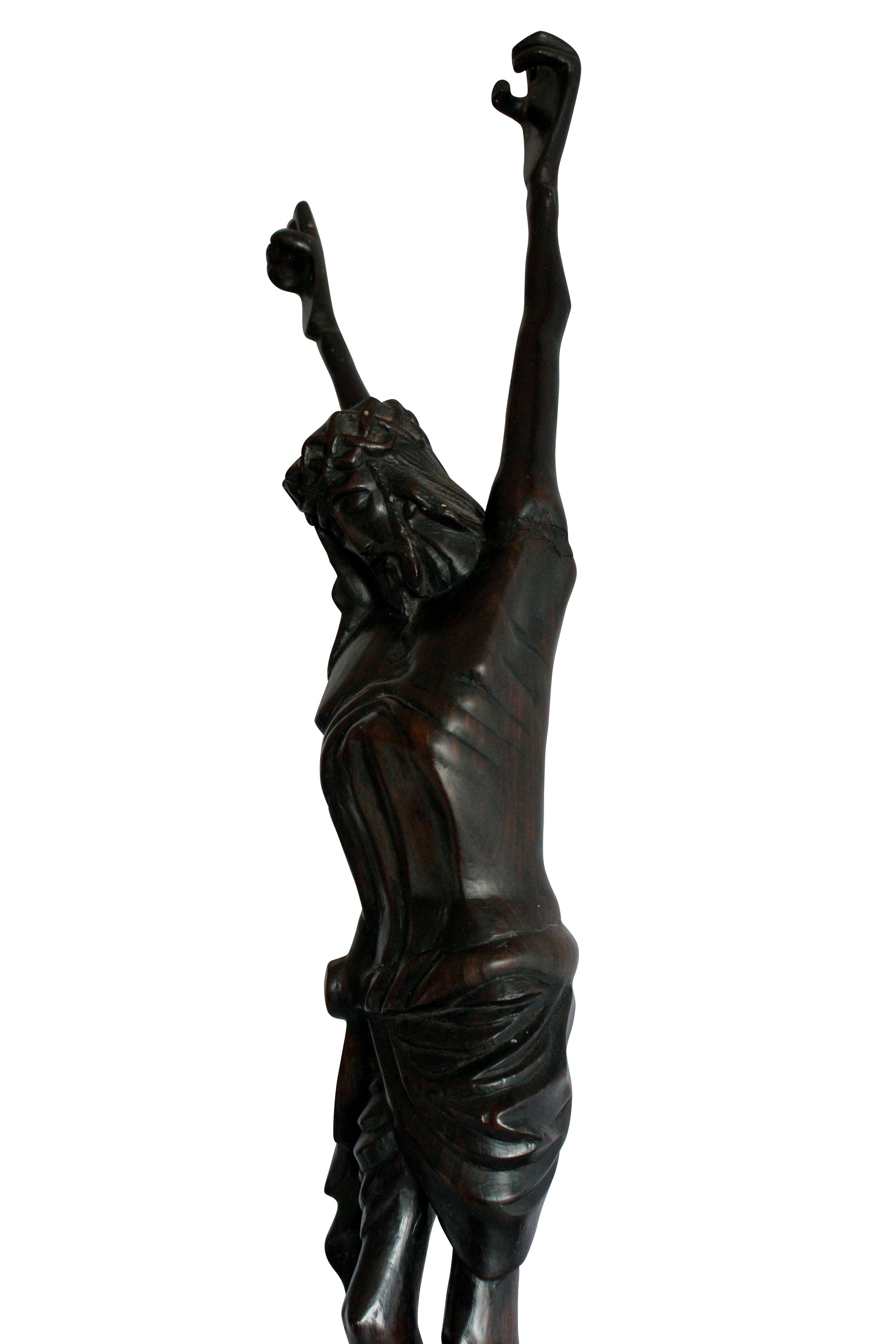 Baroque Fine Indo-Portuguese Ebony Corpus For Sale