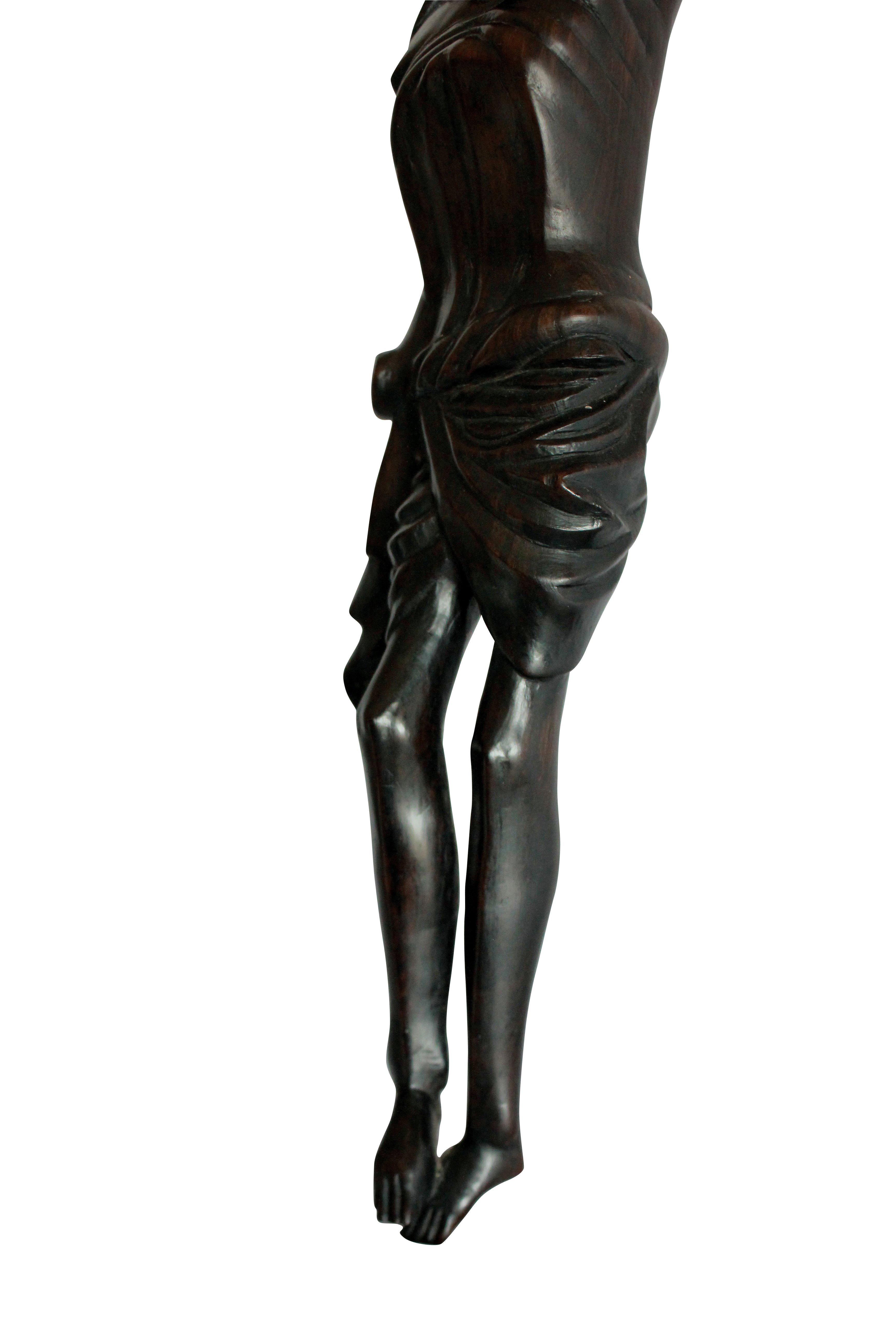 Indian Fine Indo-Portuguese Ebony Corpus For Sale
