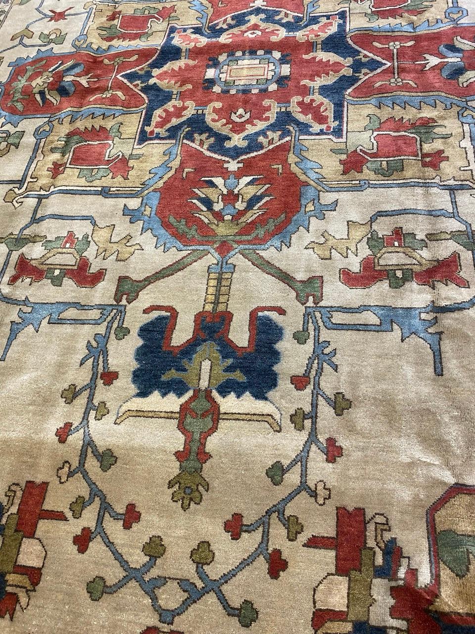 Il Tappeto Fine Indo Serapi - 11'10