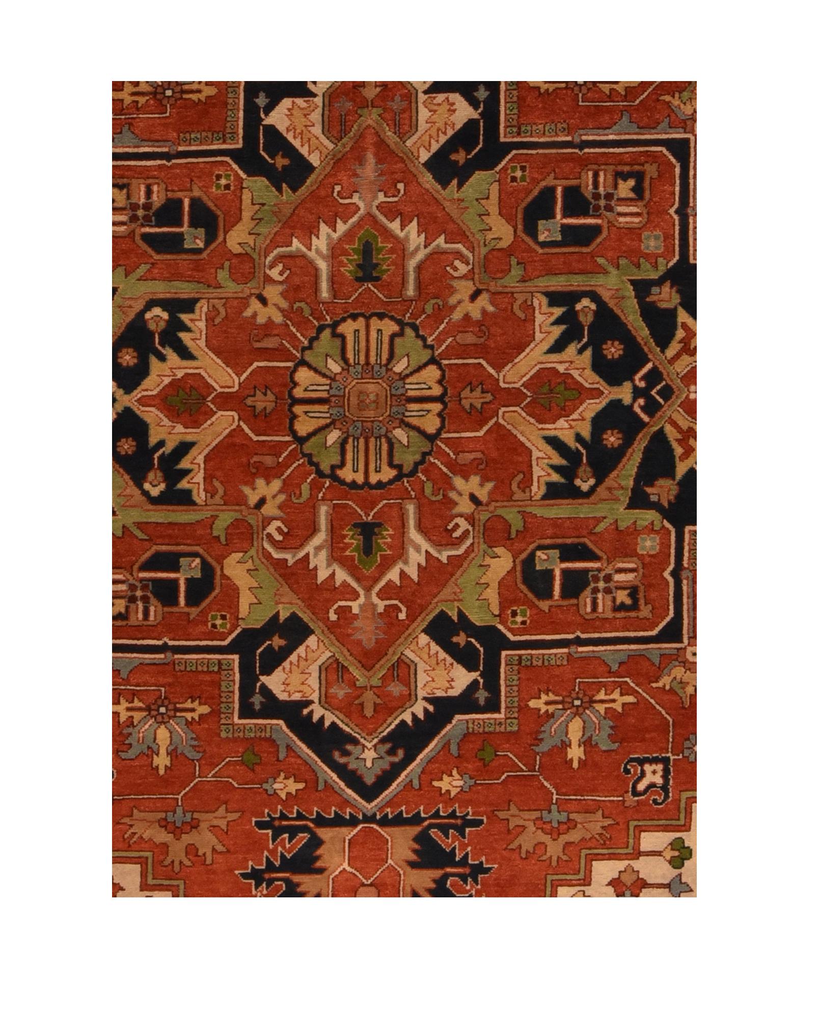 Extremely Fine Vintage Persian Isfahan Area Rug, hand knotted

Design: Central Medalion

He art of manufacturing carpets was introduced in India, probably by the great mogul Akbar (1556-1605) which brought in Persian weavers together with skilled