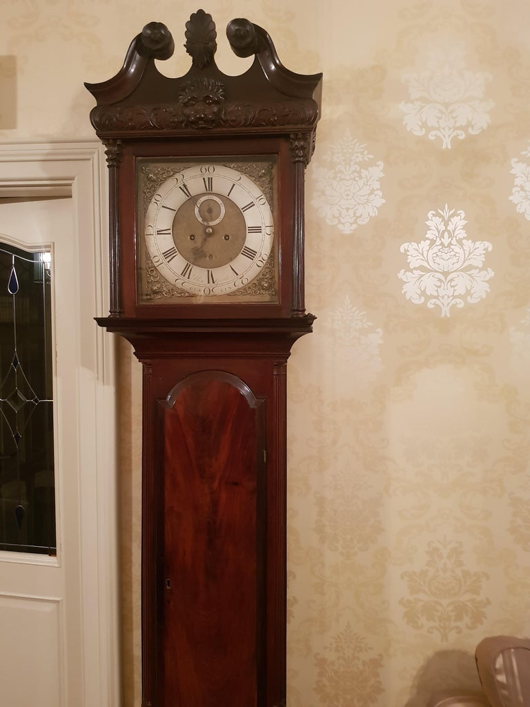 Fine Irish 111 Mahogany Longcase Clock by Alex Gordon Dublin