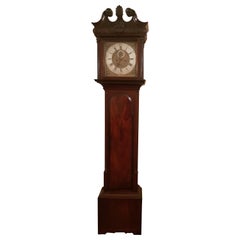 Antique Fine Irish George 111 Mahogany Longcase Clock by Alex Gordon Dublin, circa 1760