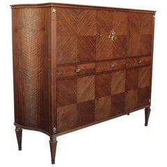 Fine Italian 1950s Rosewood Cabinet
