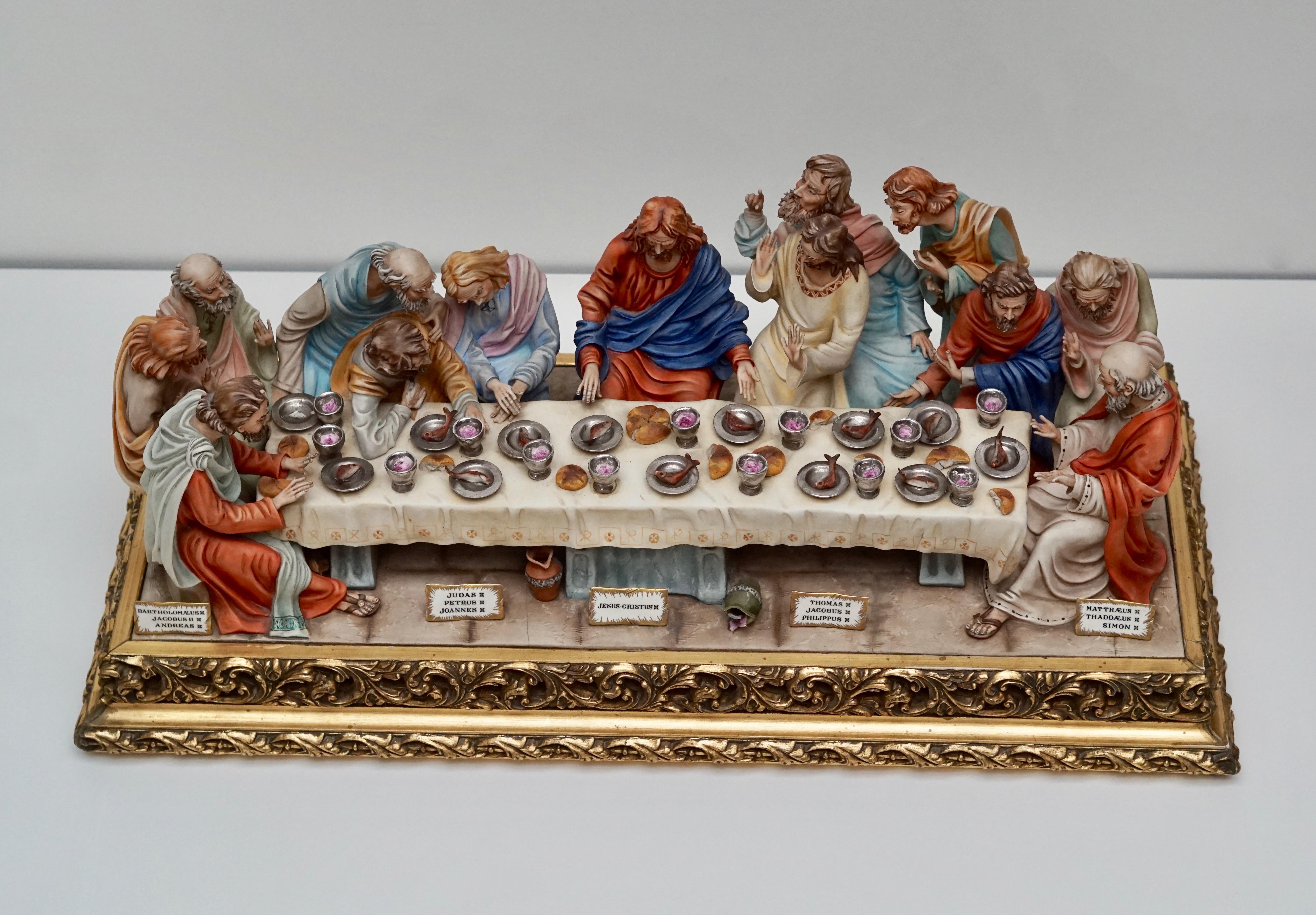 capodimonte last supper limited edition