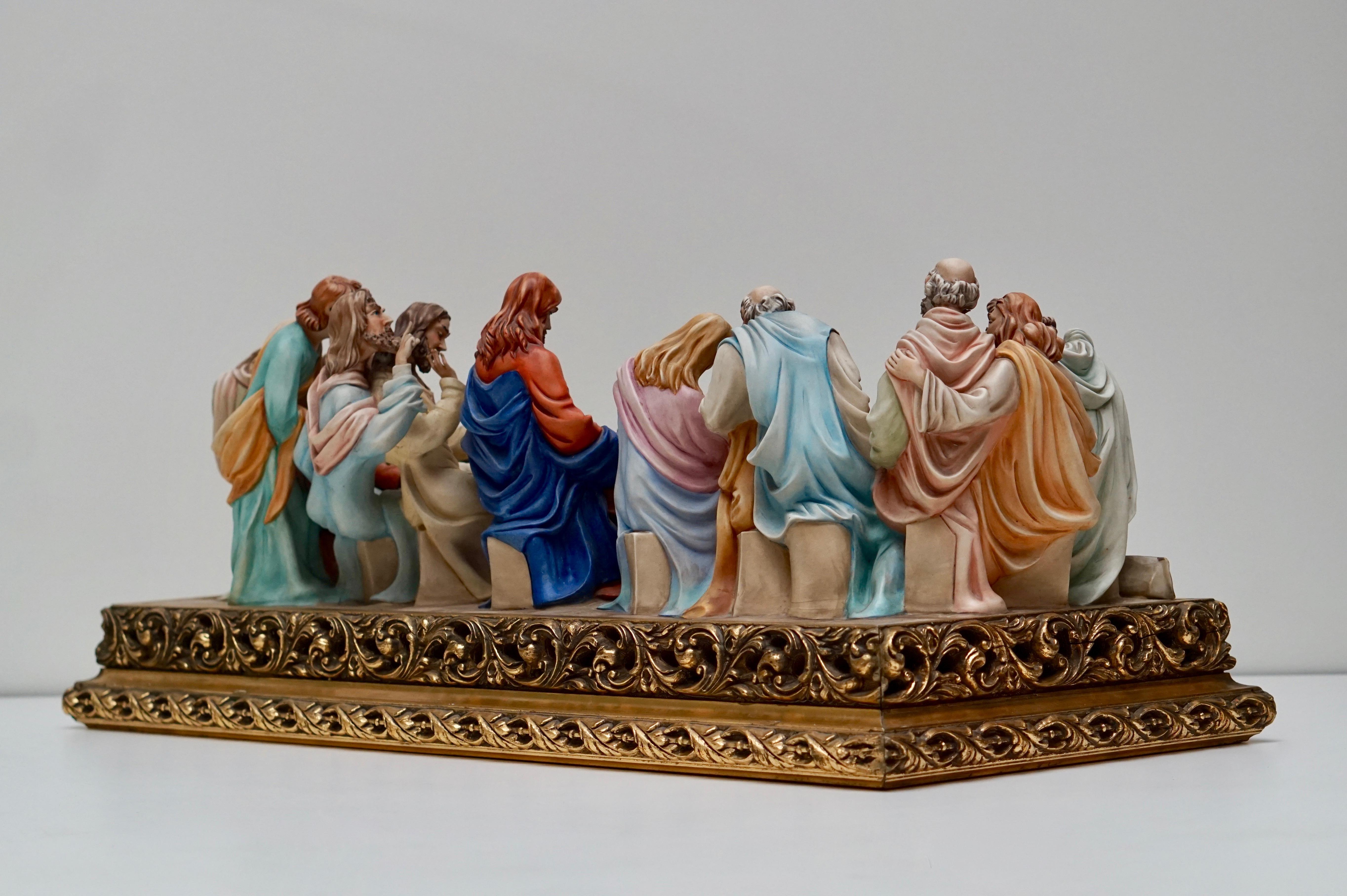 the last supper porcelain