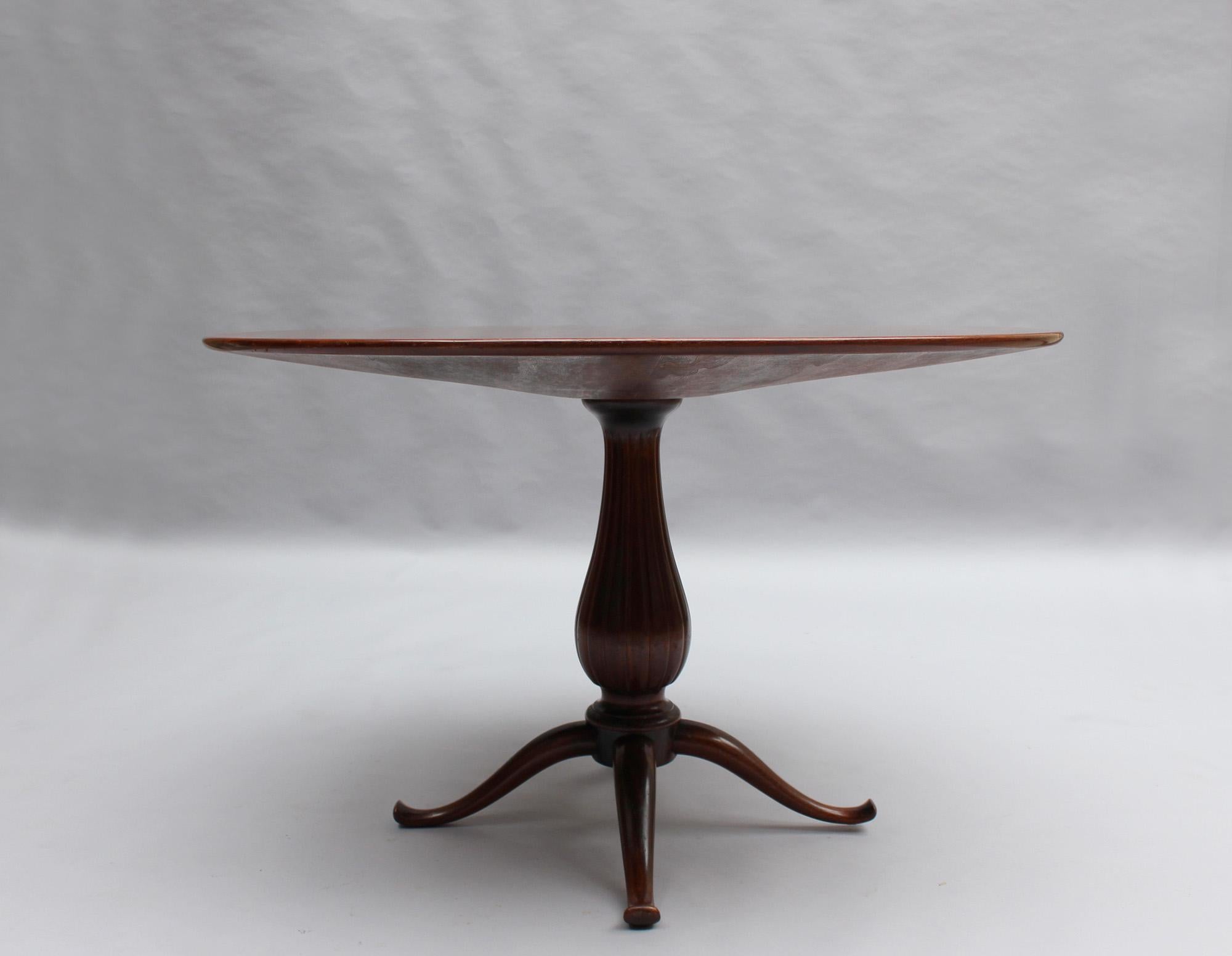 Fine Italian Dining Table Attributed to Paolo Buffa For Sale 6