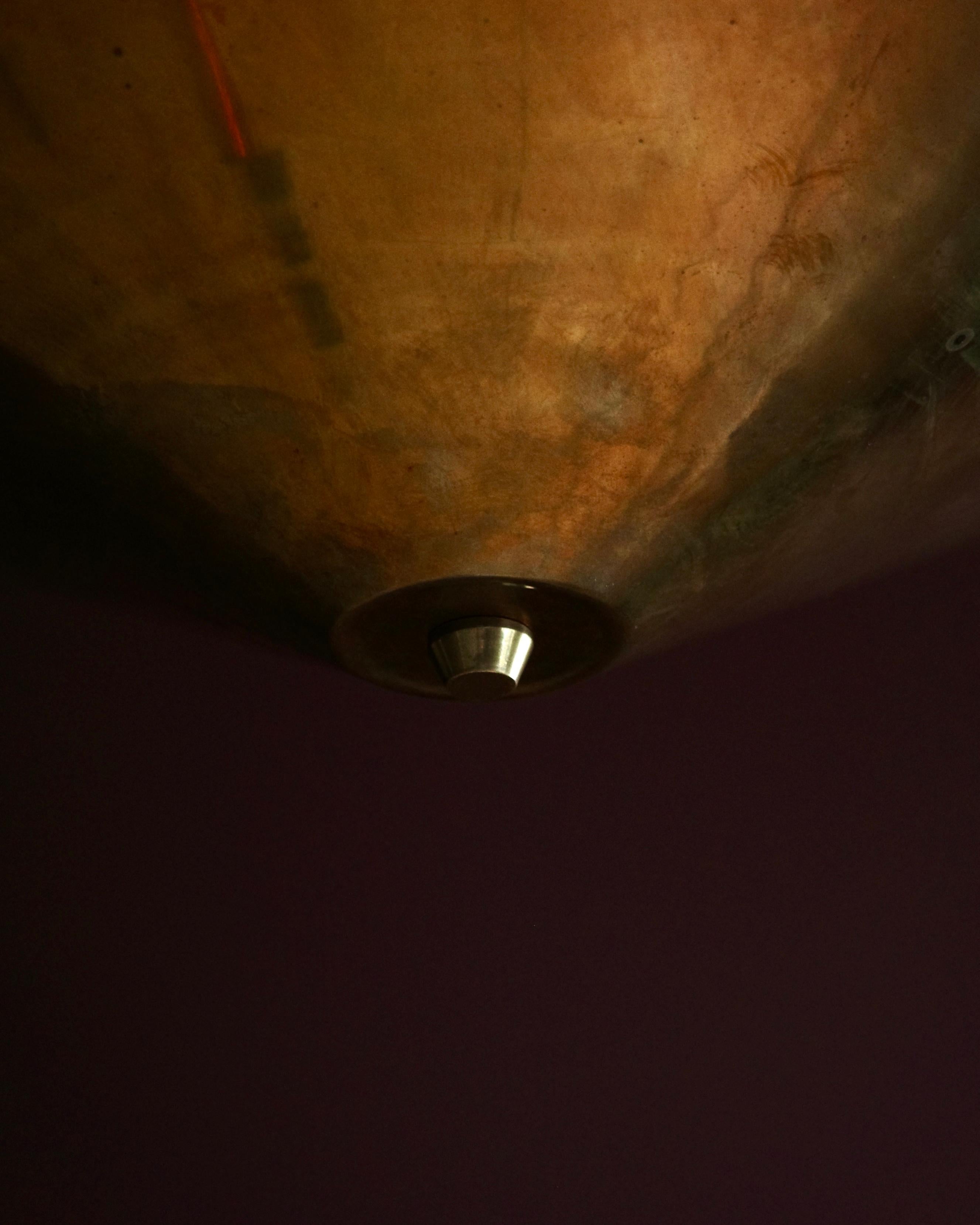Mid-Century Modern Fine Italian Mid Century Modern Brass Pendant