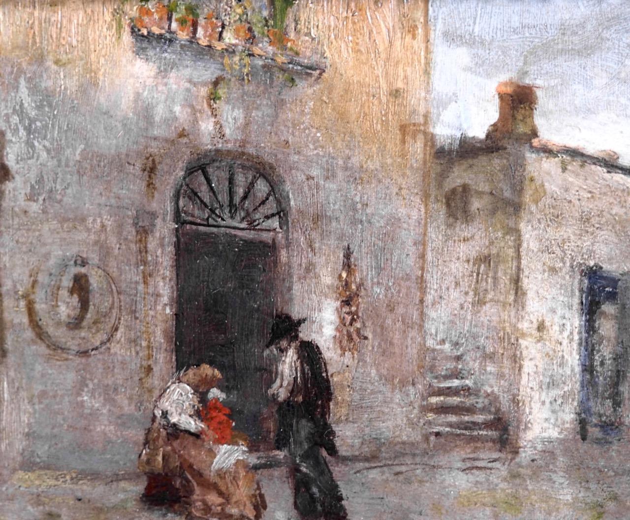Fine Italian Painting, 19th Century In Good Condition For Sale In Aalsgaarde, DK