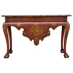 Fine Italianate Carved and Decorated Console Table